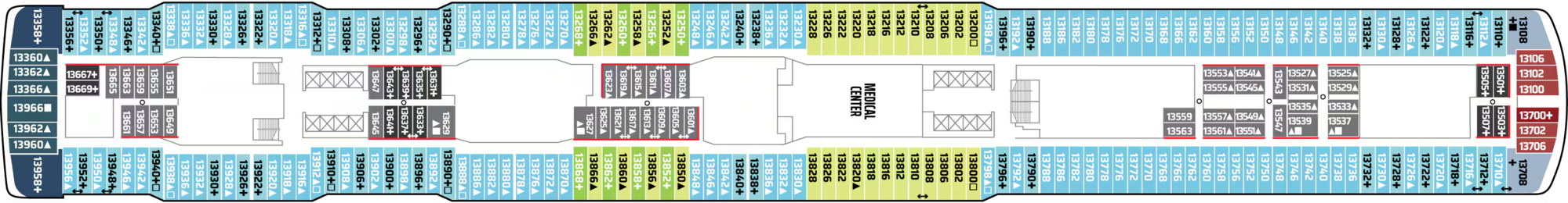 Deck 13 plan